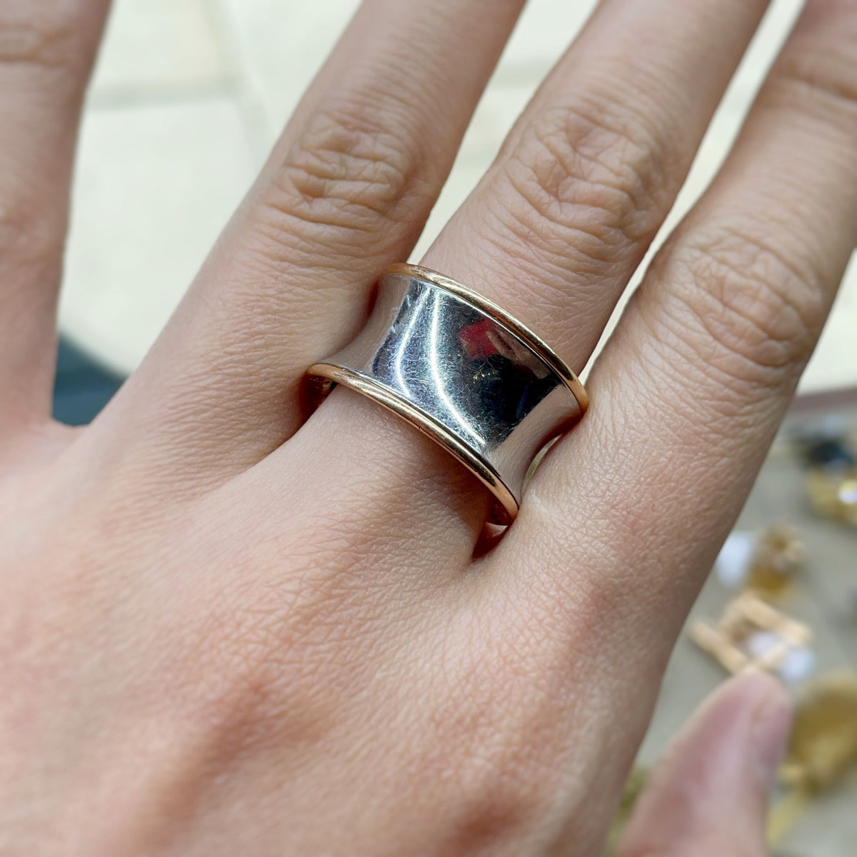 B.Zero 1 Anish Kapoor ring - BVLGARI