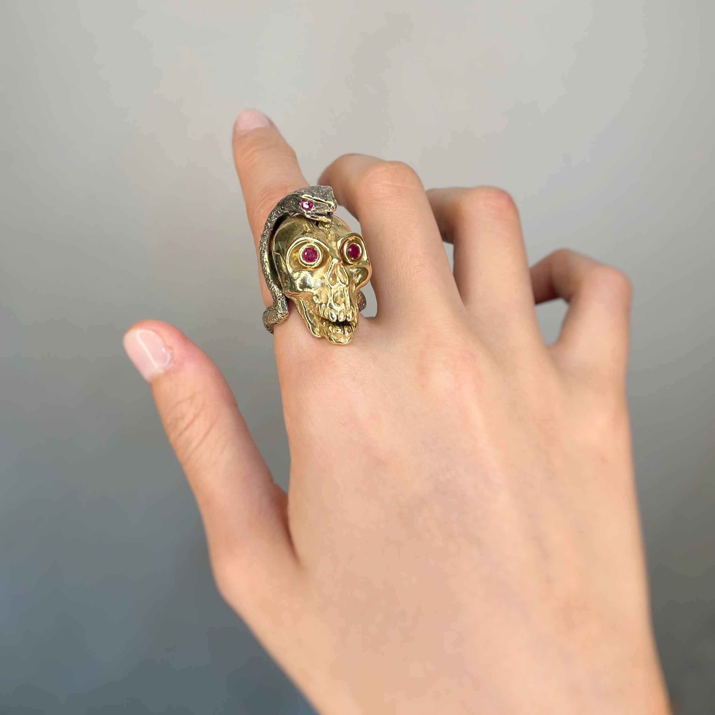 Ring - Gold &amp; Ruby