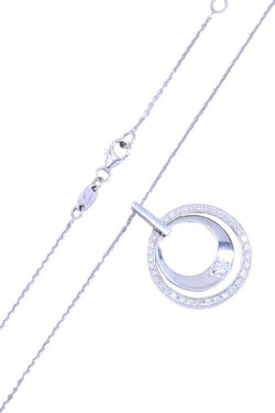 Collier GAREL Envol en or blanc et diamants