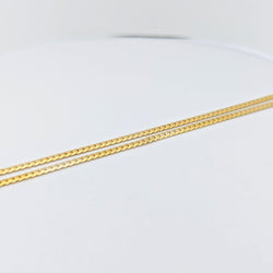 Collier en or jaune diamants et saphirs