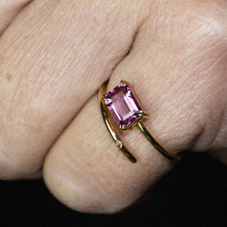 Bague RAY Tourmaline et Or