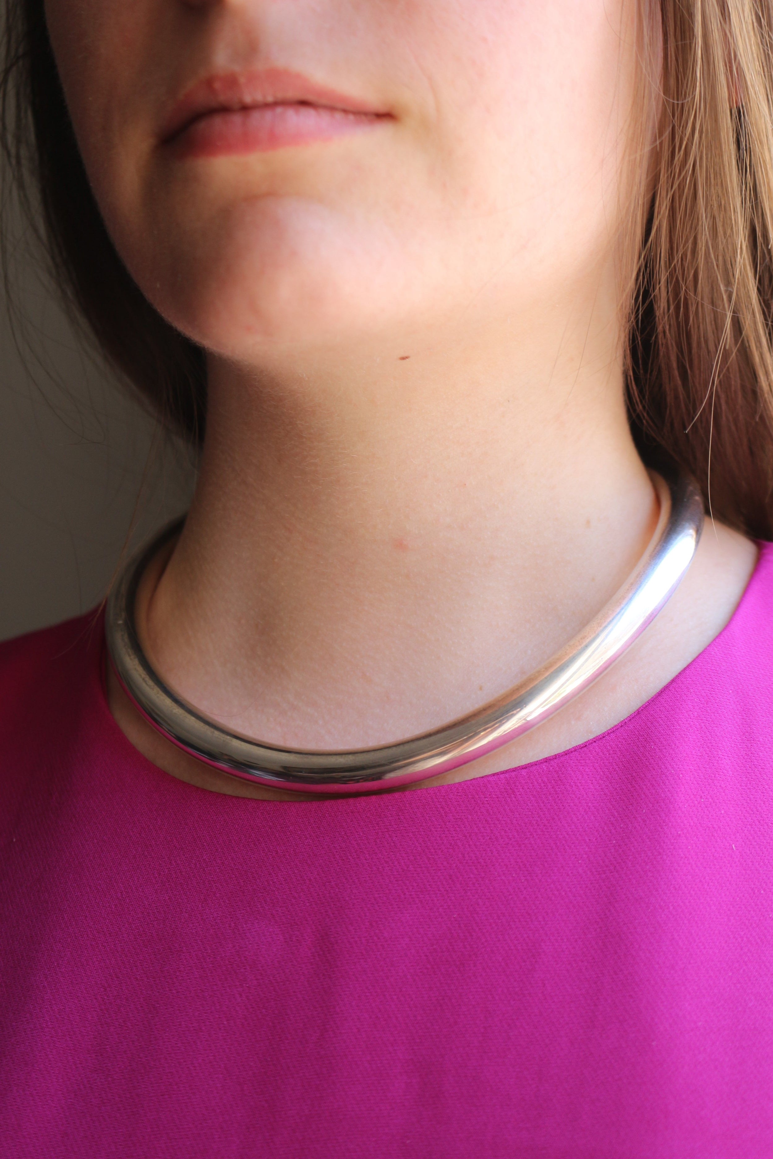 Collier En Argent Christofle Dans Son Coffret