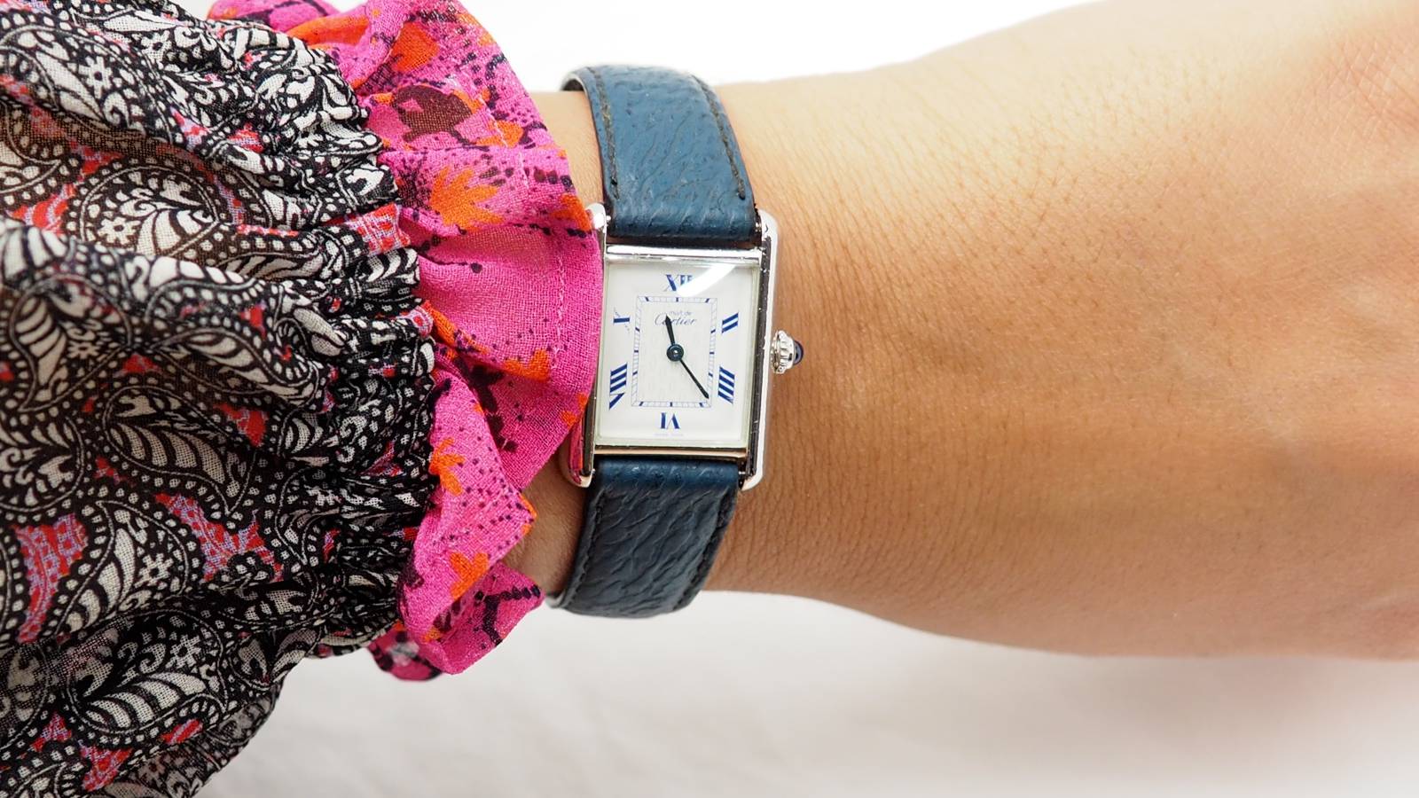 Montre Must de Cartier en argent