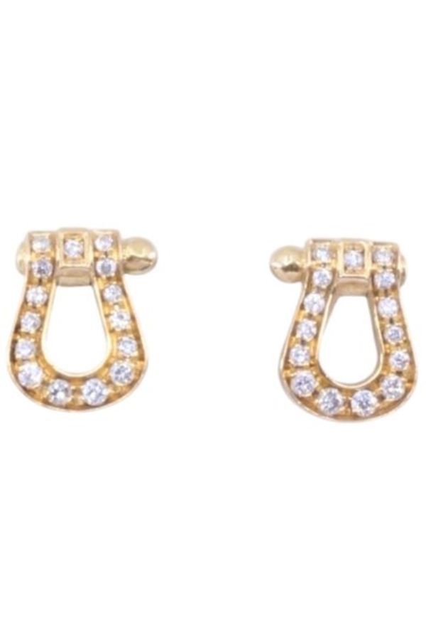 Boucles d'oreilles Fred Force 10 en or jaune
