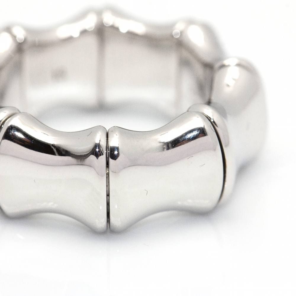 Anillo GUCCI BAMBOO SPRING Oro Blanco – Castafiore