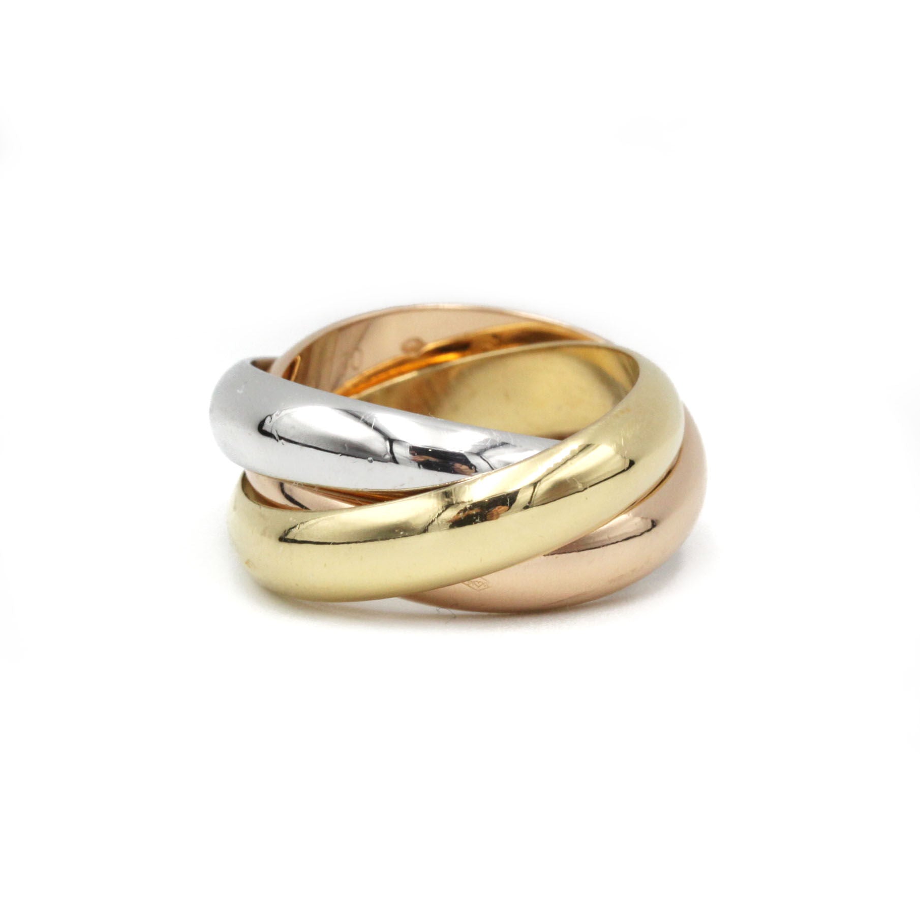 Ring Alliance CARTIER "Trinity" in yellow gold, rose gold and white gold