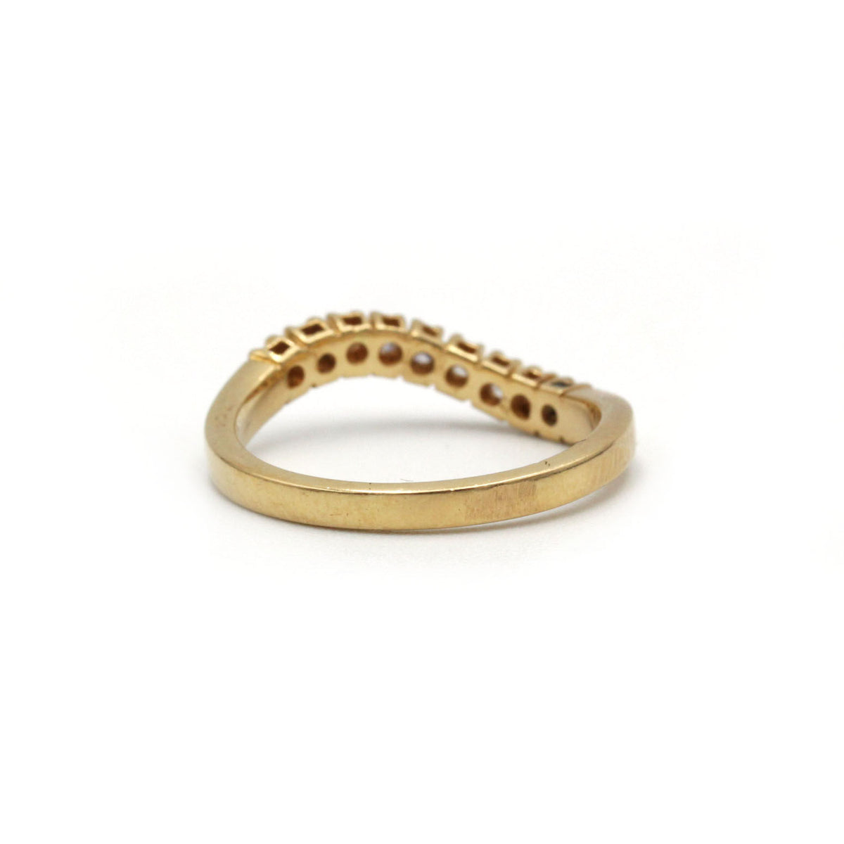 Ring Alliance in yellow gold and diamonds