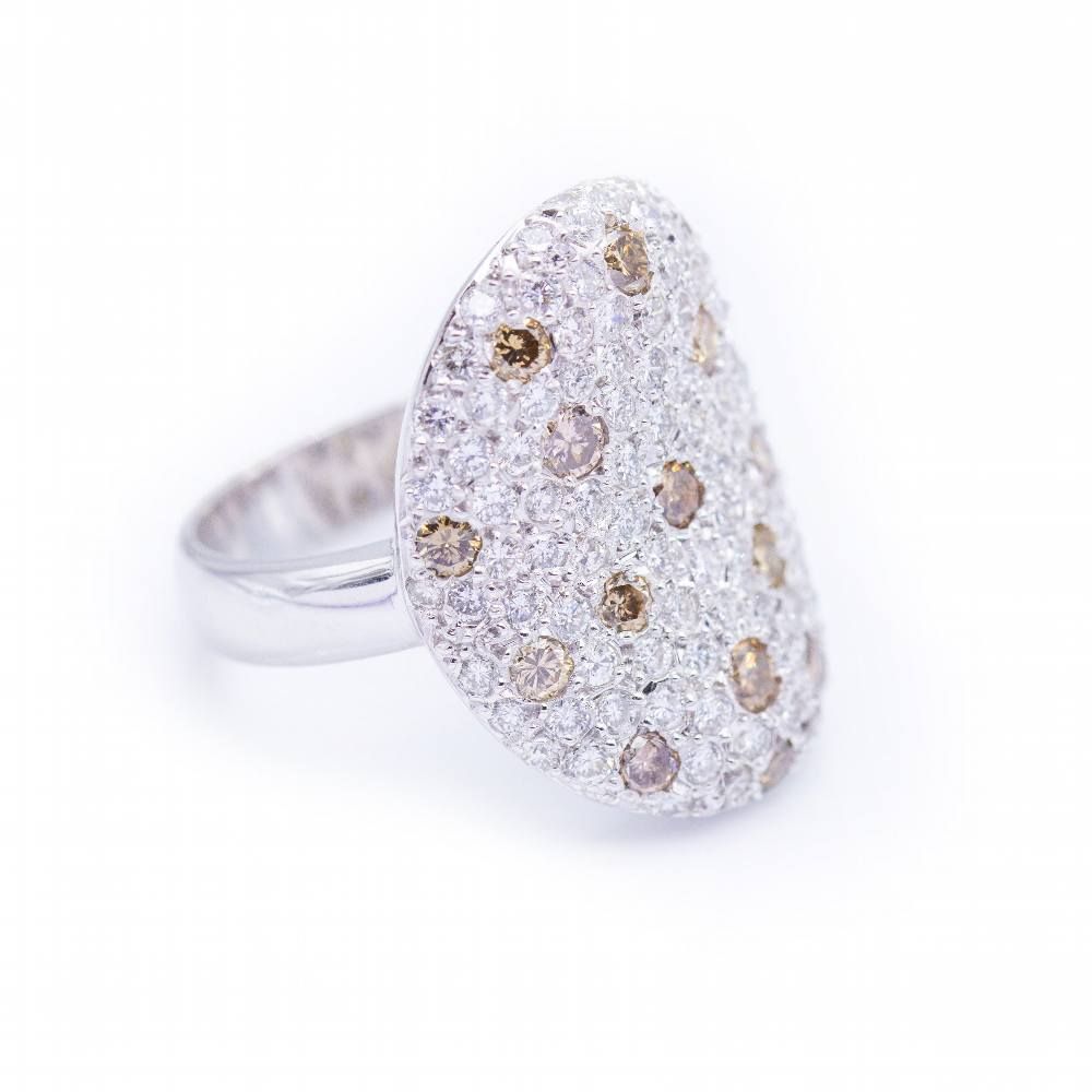 Bague ALEGORIA en or blanc et diamants d'occasion