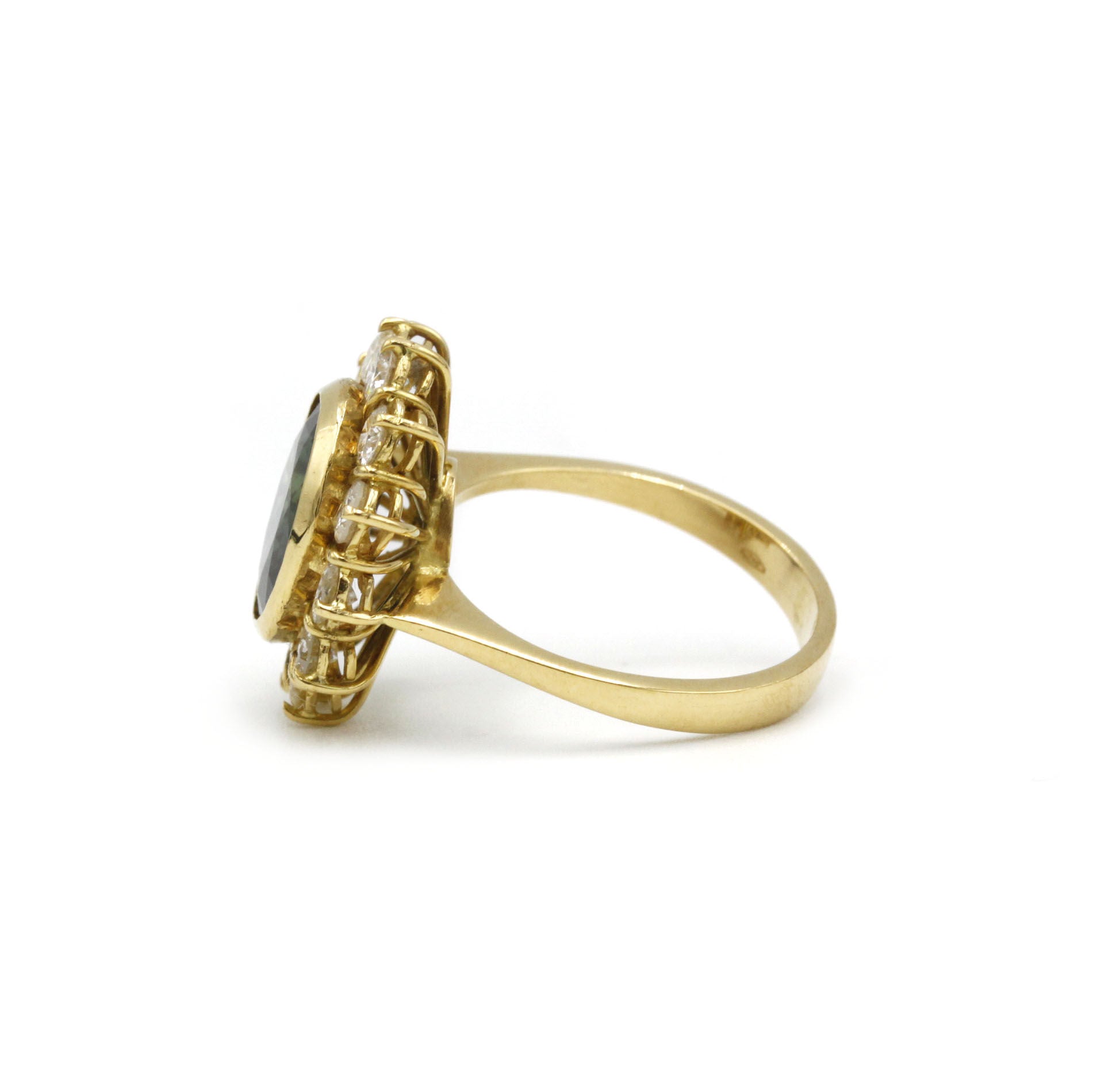 Bague - Or, Saphir & Diamants