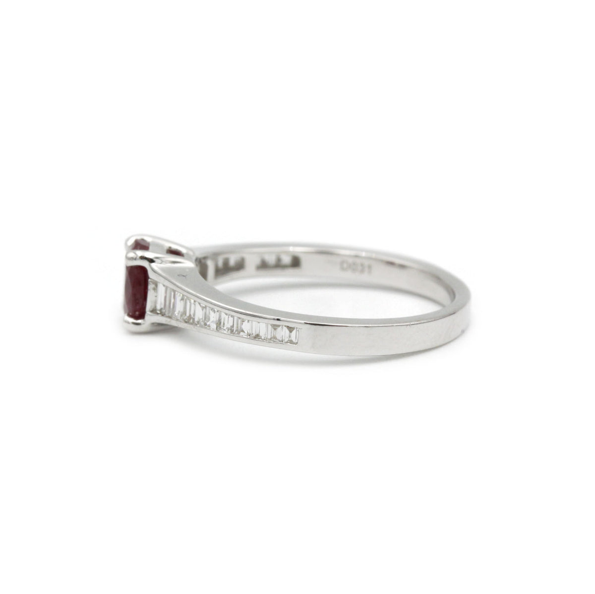 Bague - Or, Diamants & Rubis