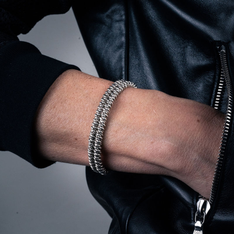 Bracelet HERMÈS in silver
