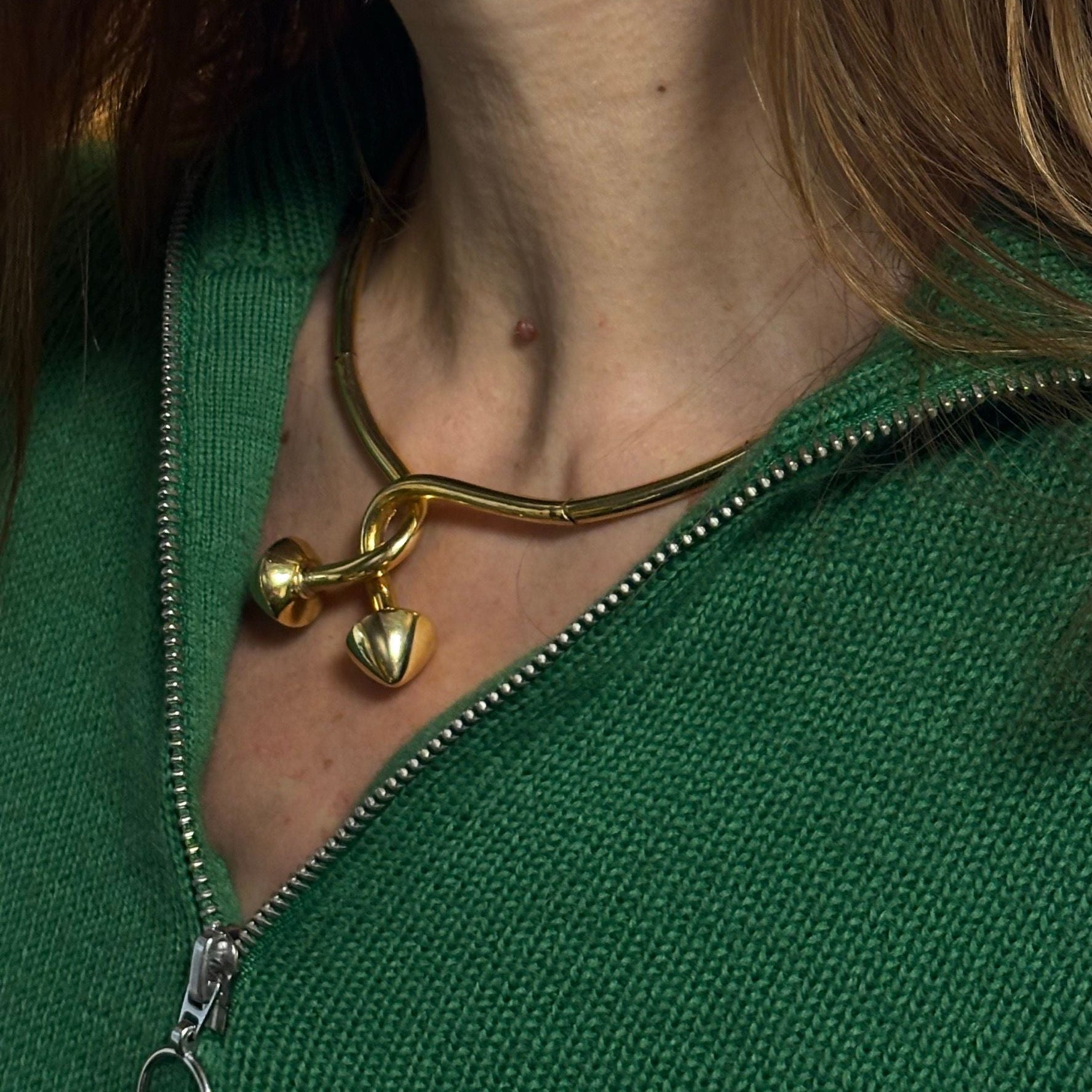 LALAOUNIS Collier en or jaune 18k