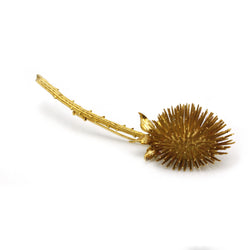Broche Chardon - Or