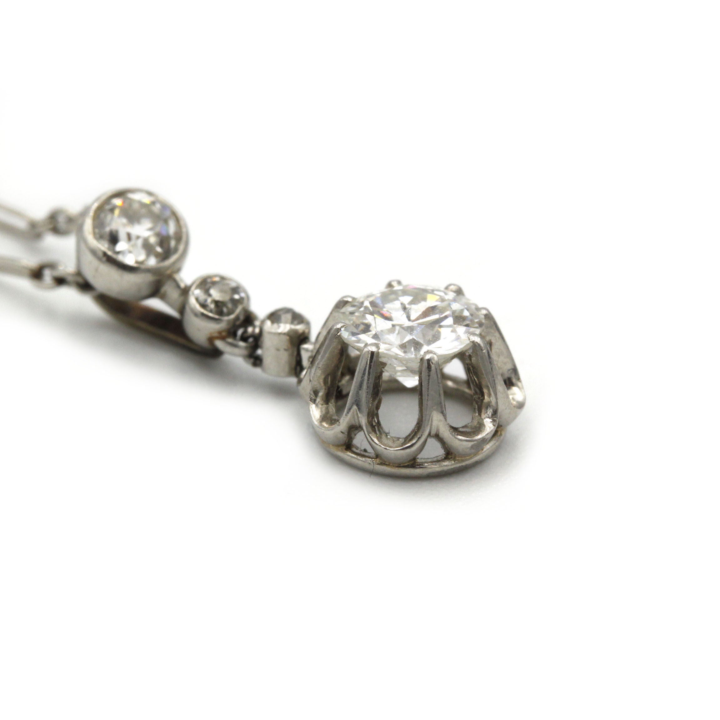 Collier - Or, Platine & Diamants