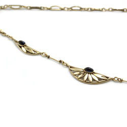 Collier Draperie - Or et Saphirs