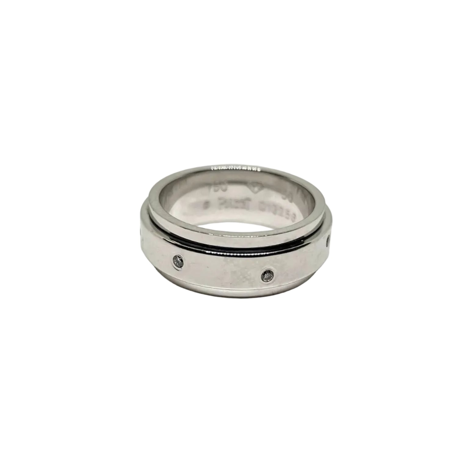 Piaget- bague possession 7 diamants or blanc