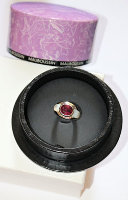 MAUBOUSSIN bague NADIA rubellite