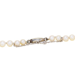 Collier Perles BOUCHERON en or blanc