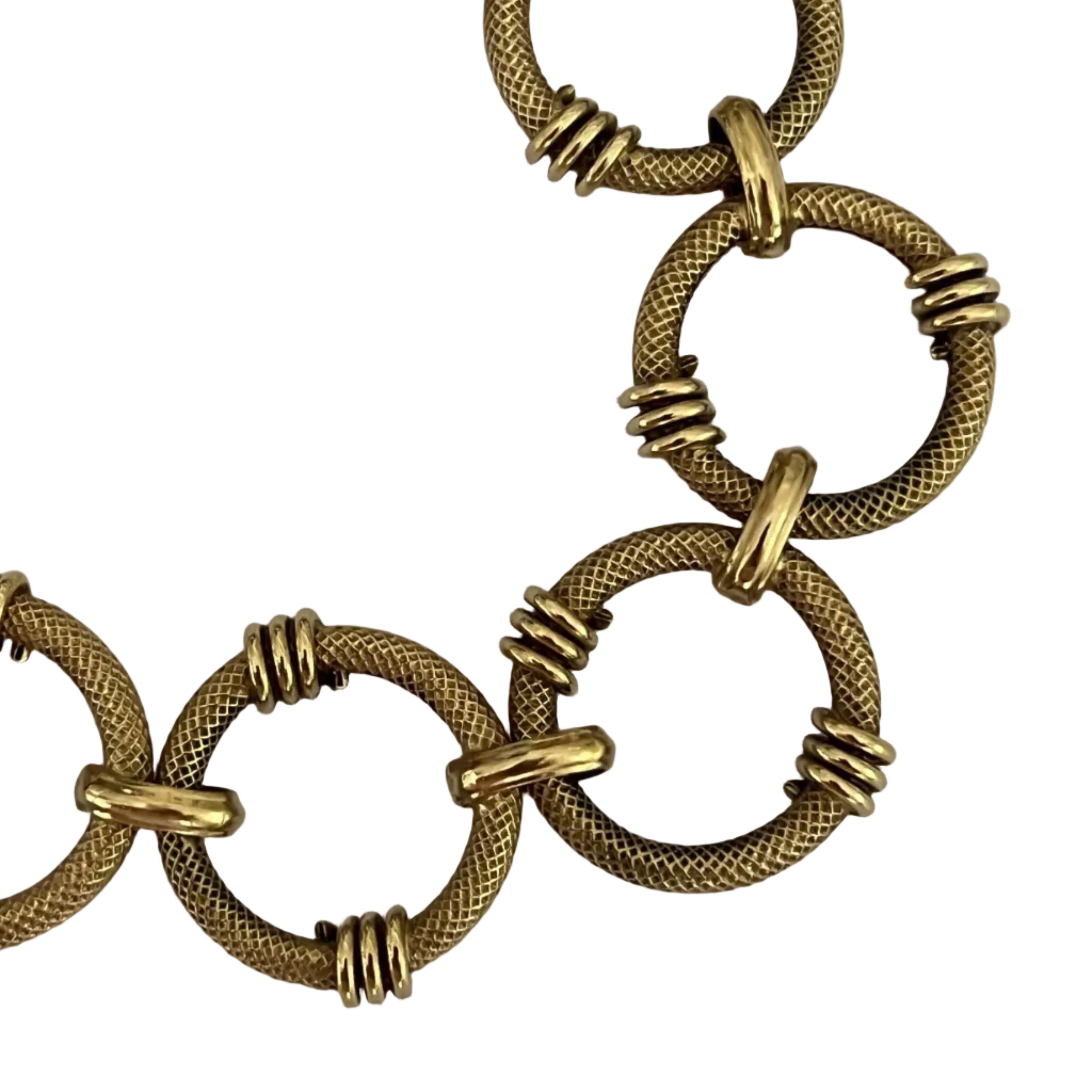 6670 - Bracelet Articulé Or Jaune 15 g