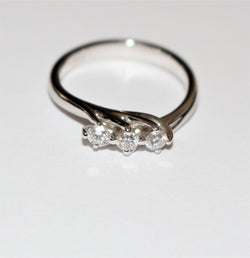 White Gold Garter Ring