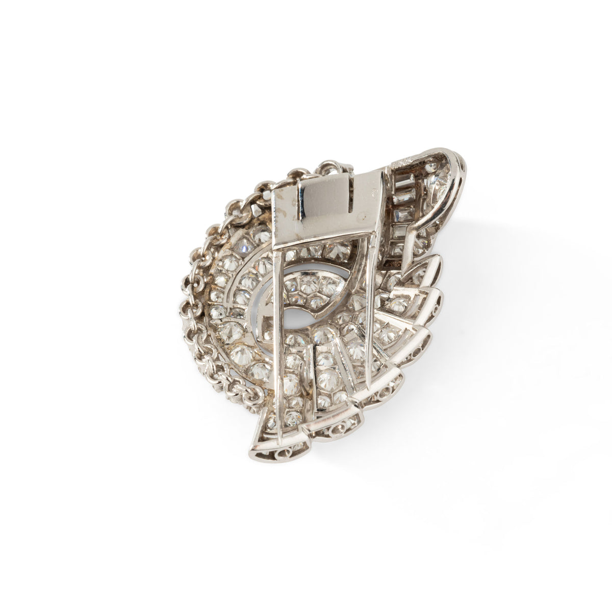 Clip de revers Platine joaillerie