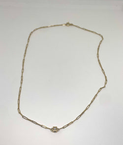 Dinh Van- collier le cube 4 diamants vintage