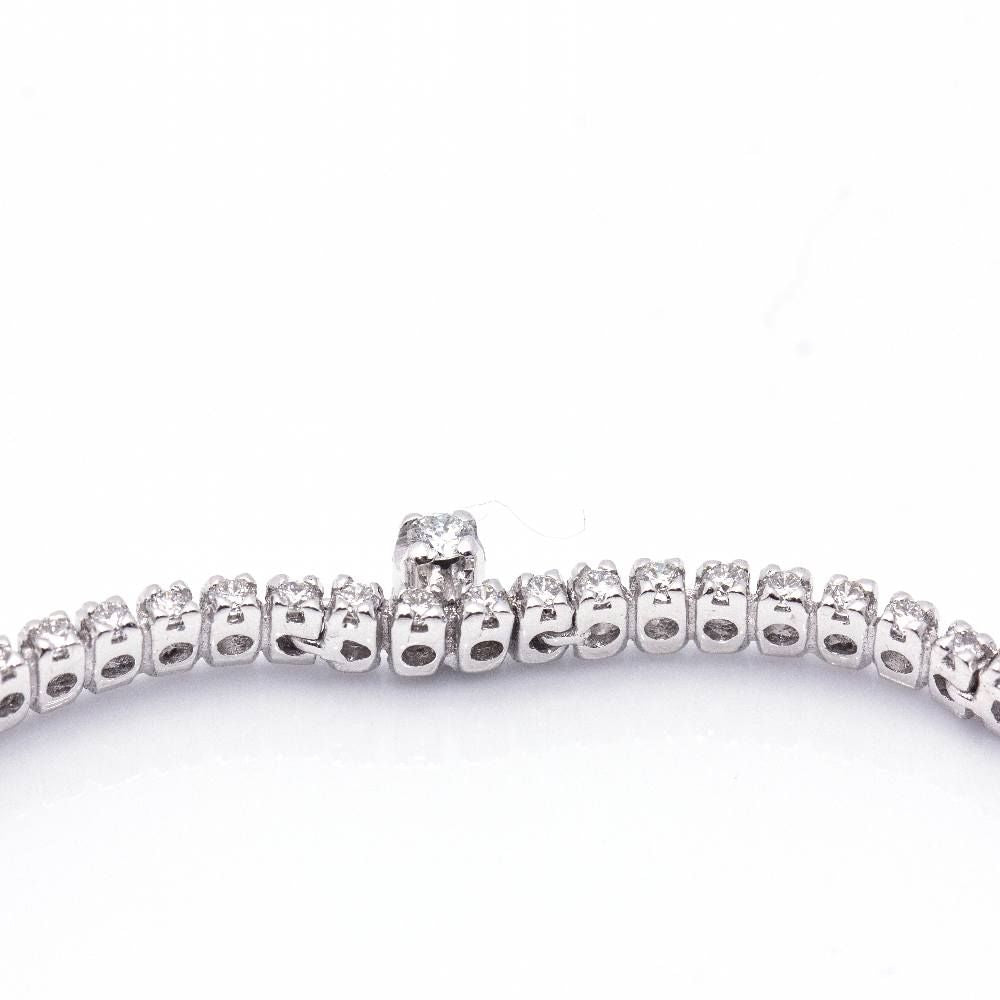 Collier VAGUES en or blanc et diamants