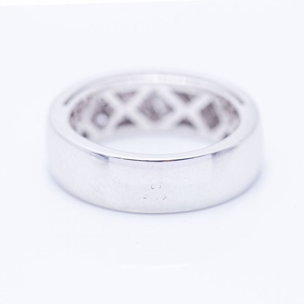 Bague ZIGZAG en or avec diamants d'occasion