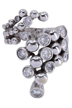 BAGUE DE CRÉATEUR DIAMANTS