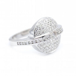 Bague POKER en or blanc avec diamants d'occasion