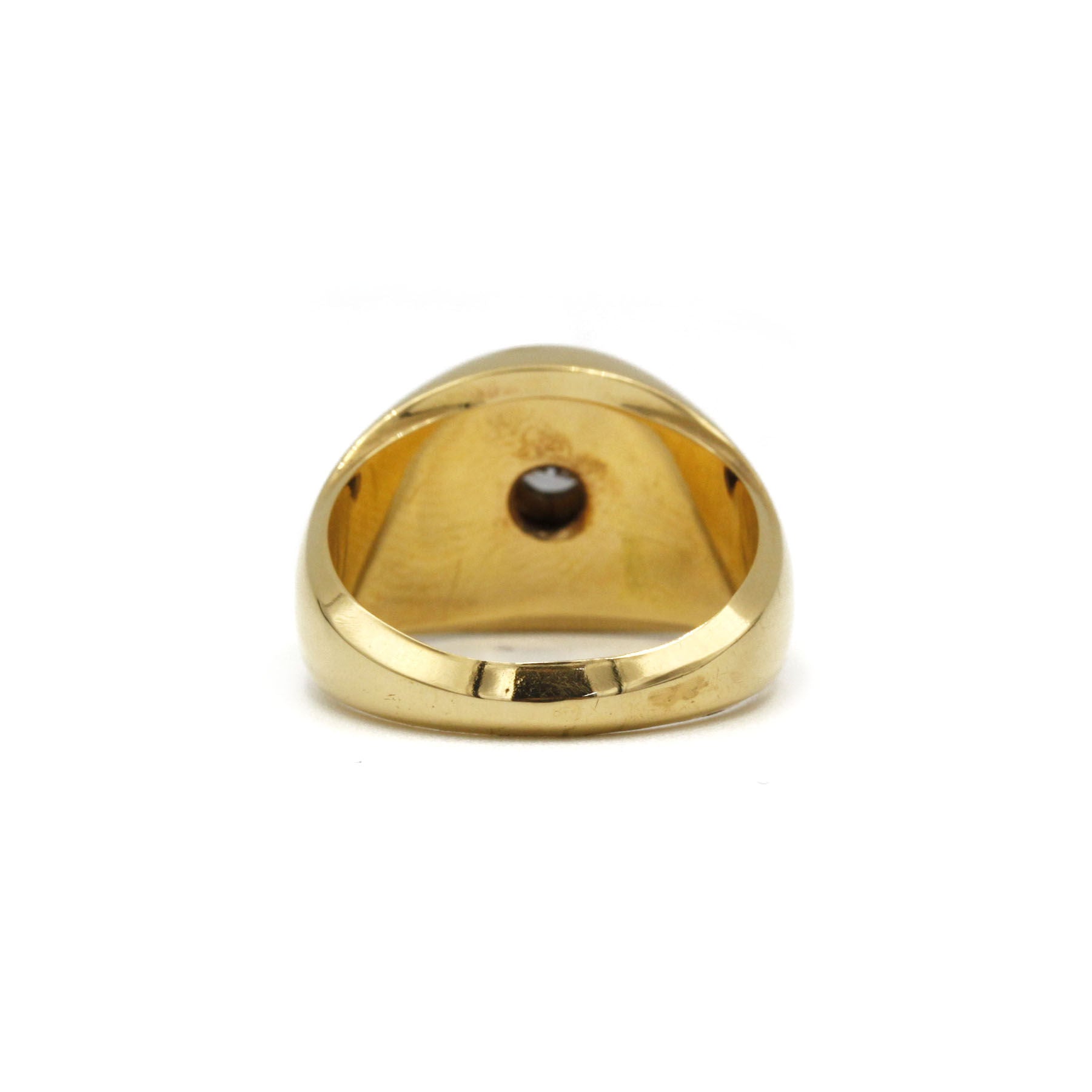 Chevalière - Or et Diamant