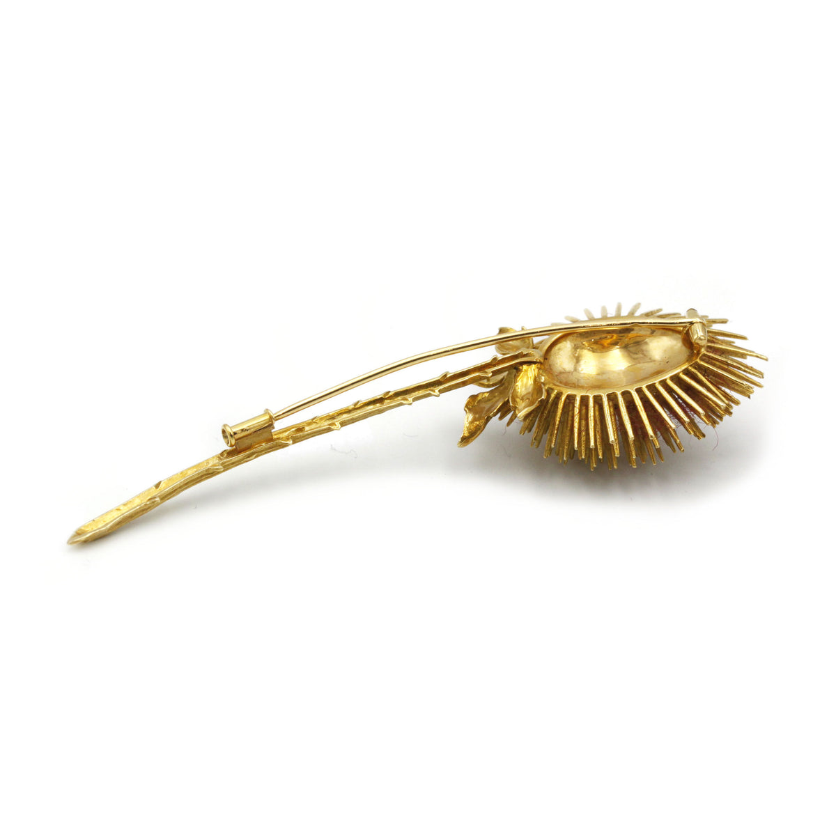 Broche Chardon - Or