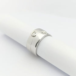 Bague DINH VAN en or blanc et diamants