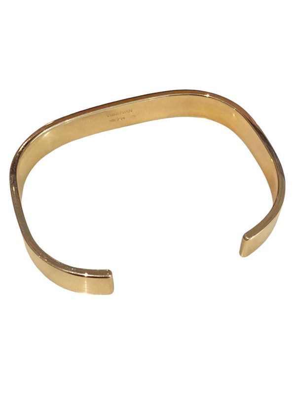 DINH VAN Bracelet jonc signé en or jaune 18k