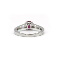Bague - Or, Diamants & Rubis