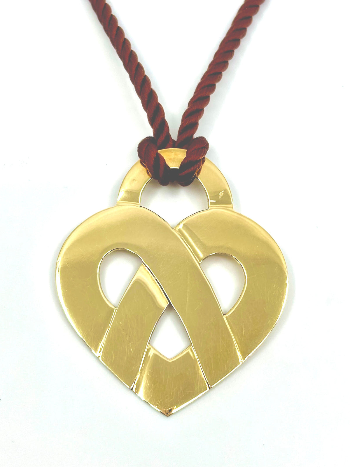 Intertwined Hearts Pendant
