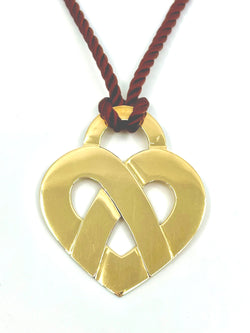 Intertwined Hearts Pendant