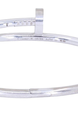 Bracelet CARTIER juste un clou en or blanc