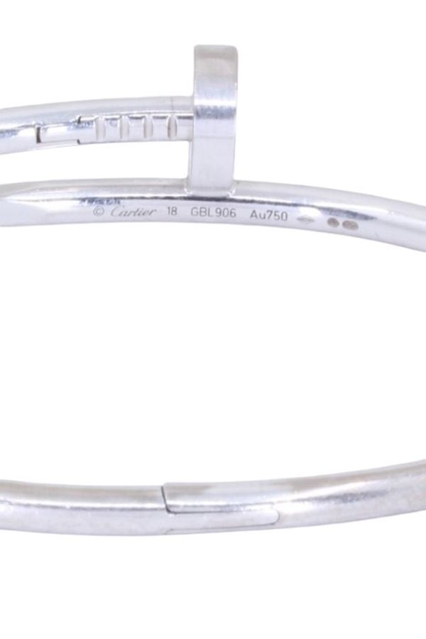 Bracelet CARTIER juste un clou en or blanc