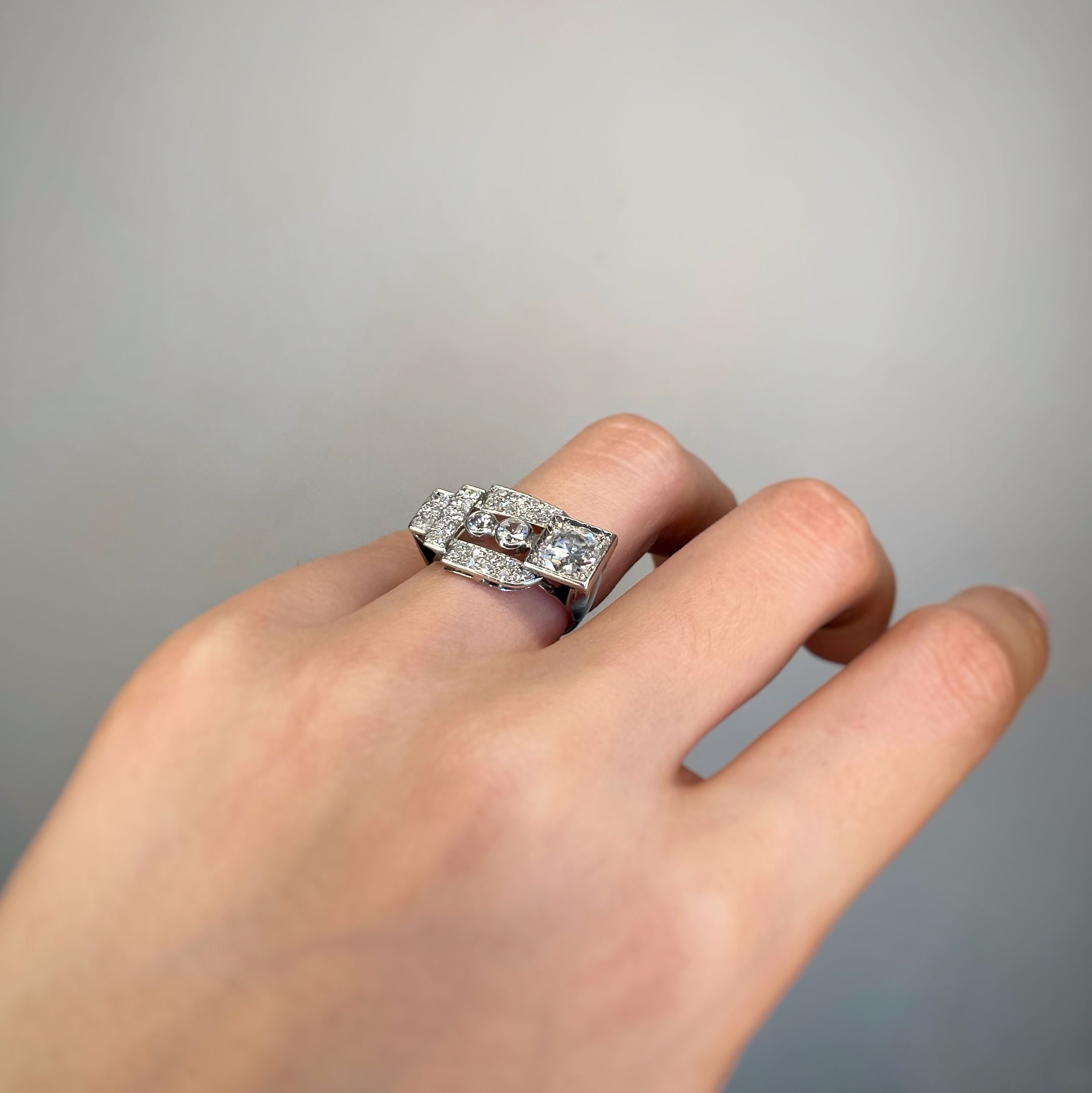 Ring - Gold, Platinum &amp; Diamonds