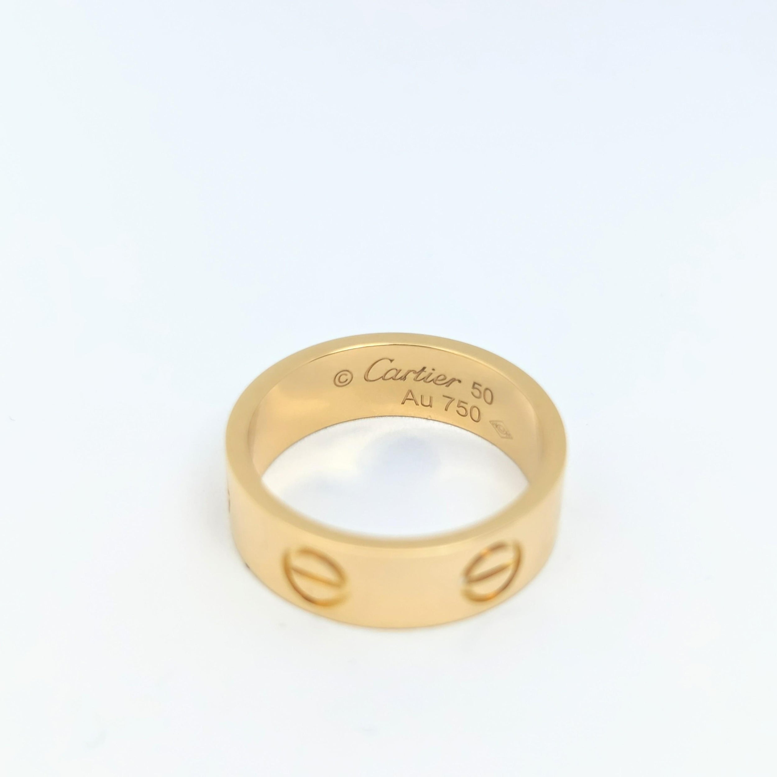 Bague Love signée Cartier