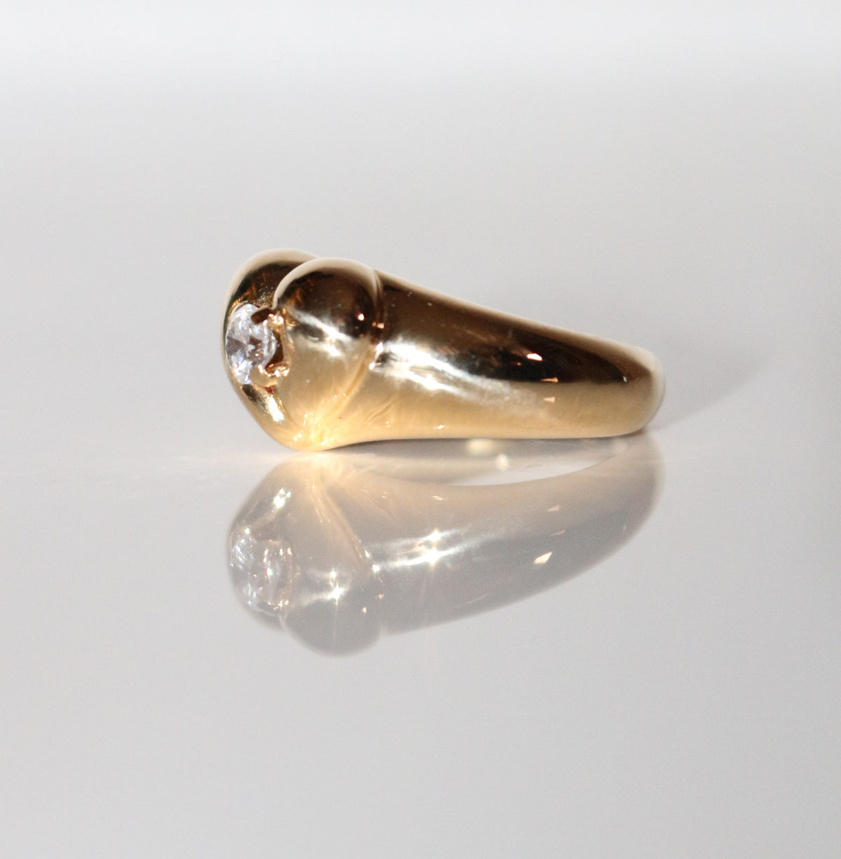 Van Cleef And Arpels Diamond Heart Ring