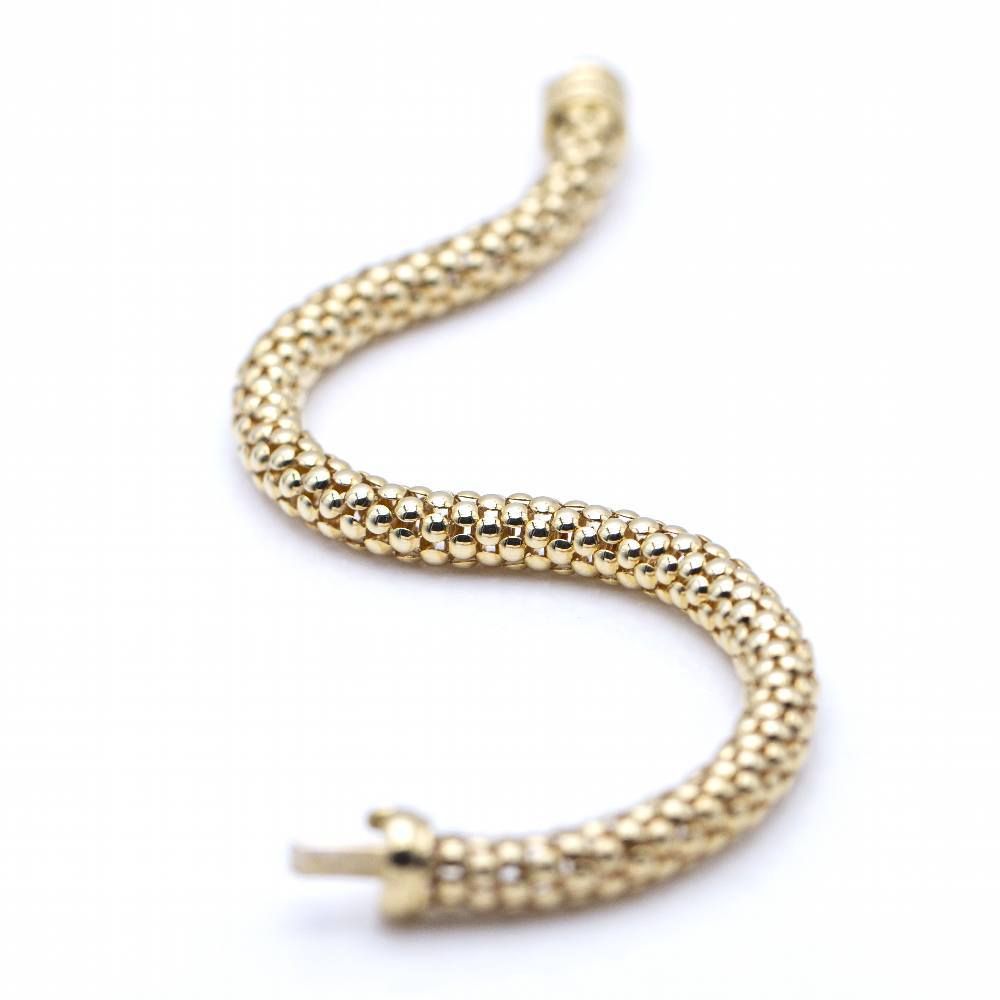 Bracelet signature en or jaune