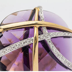 Bague bicolore Design italien d'occasion