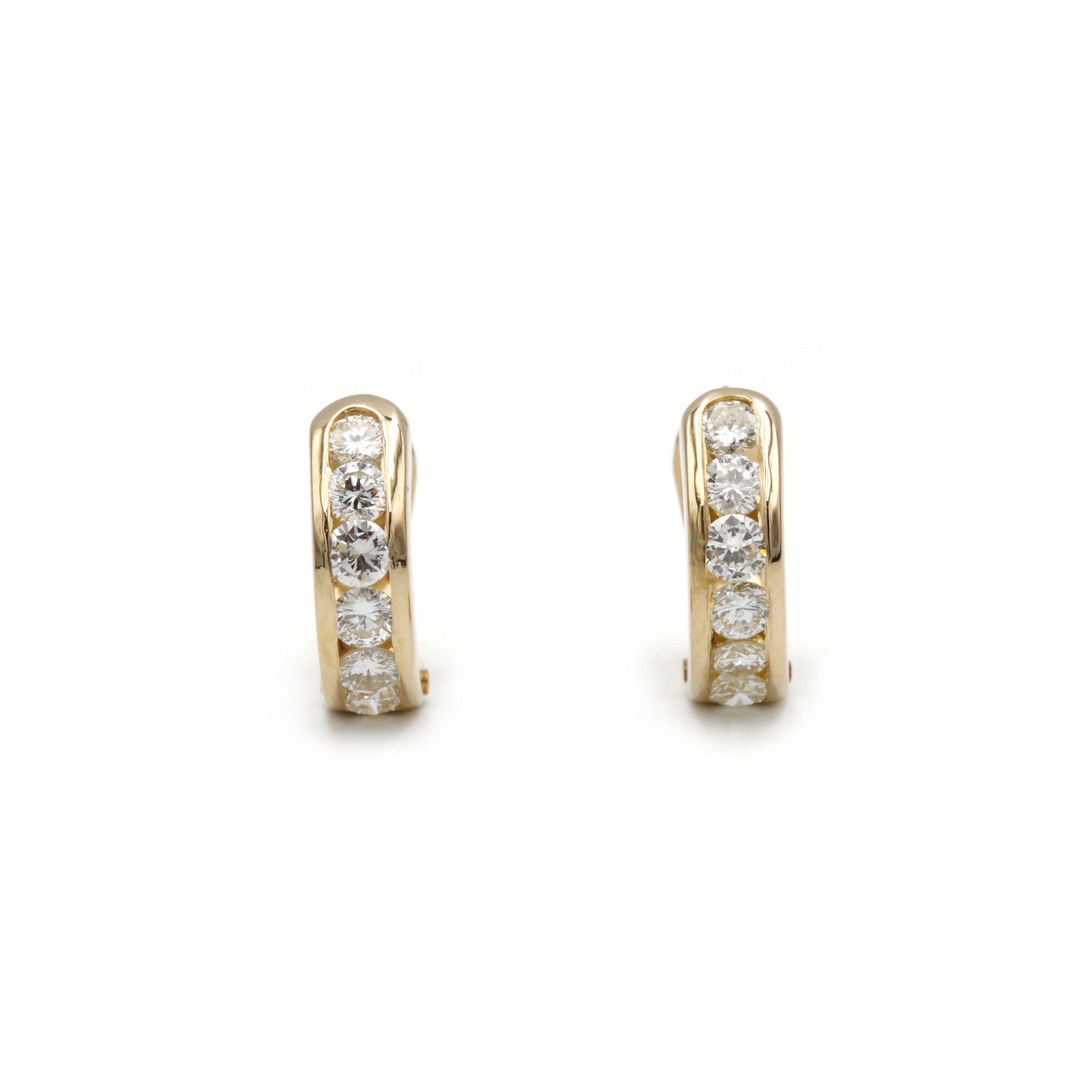 Boucles d'oreilles - Or & Diamants