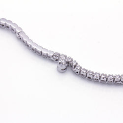 Collier VAGUES en or blanc et diamants