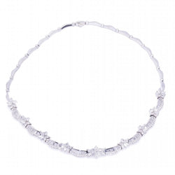 Collier THAYPER en or blanc avec diamants