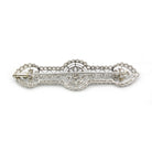 Broche - Or, Platine et Diamants