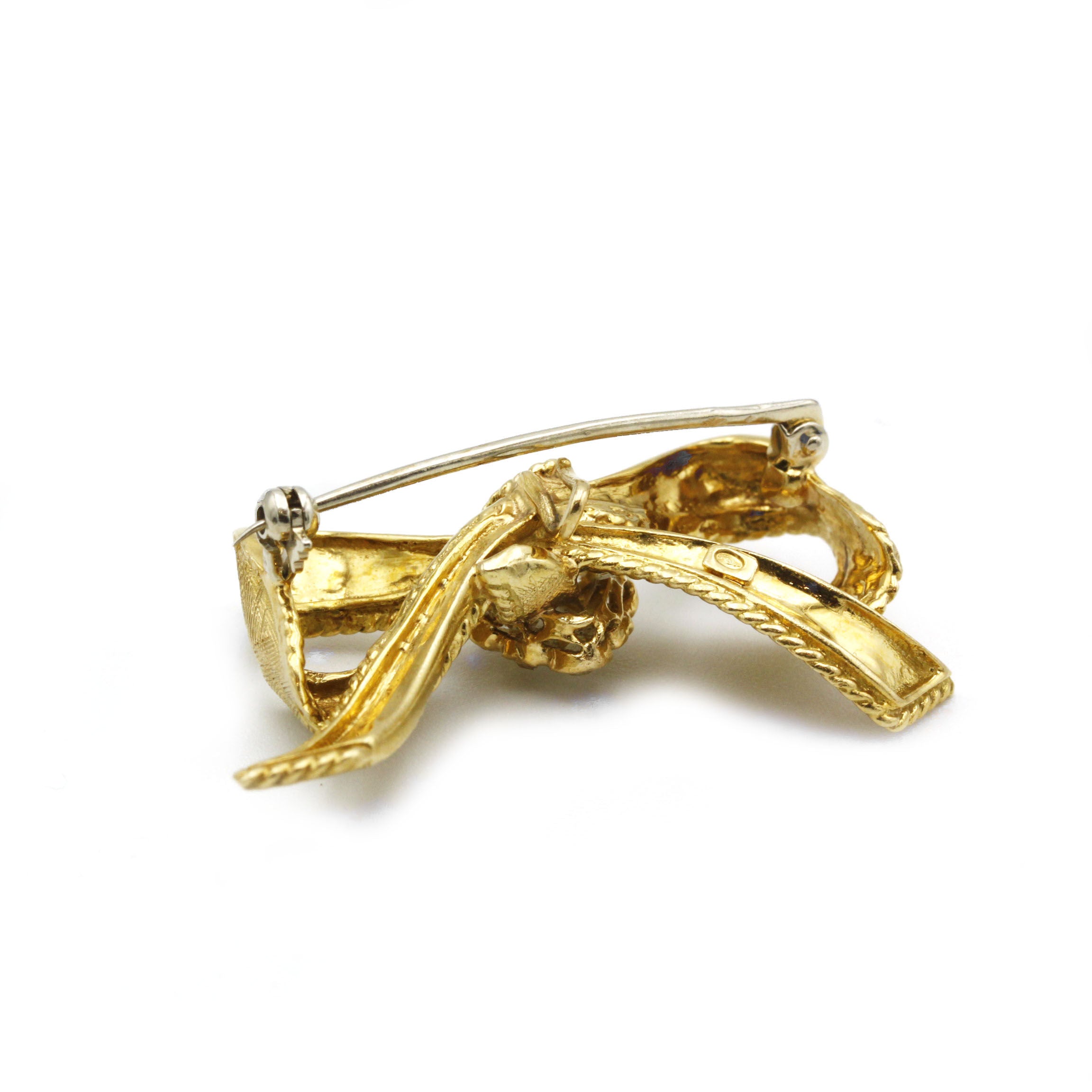 Broche - Or & diamants