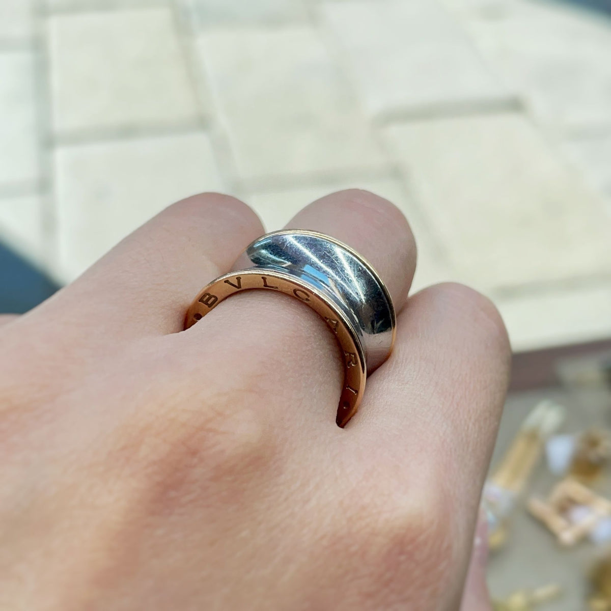B.Zero 1 Anish Kapoor ring - BVLGARI